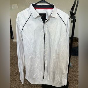 Men’s large long sleeve button up shirt. Eight X